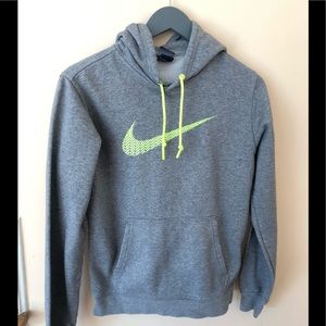 Nike | Shirts | Nike Grey Hoodie With 